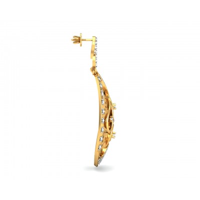 Eka Diamond Drop Earrings